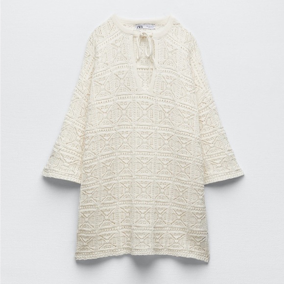 ZARA knit mini dress - Picture 1 of 3